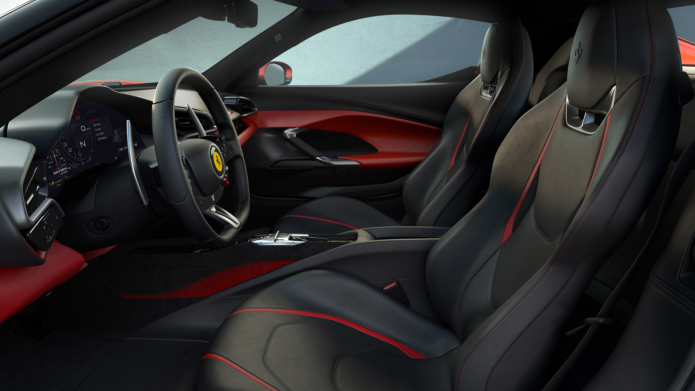 2022 Ferrari 296 GTB – interior