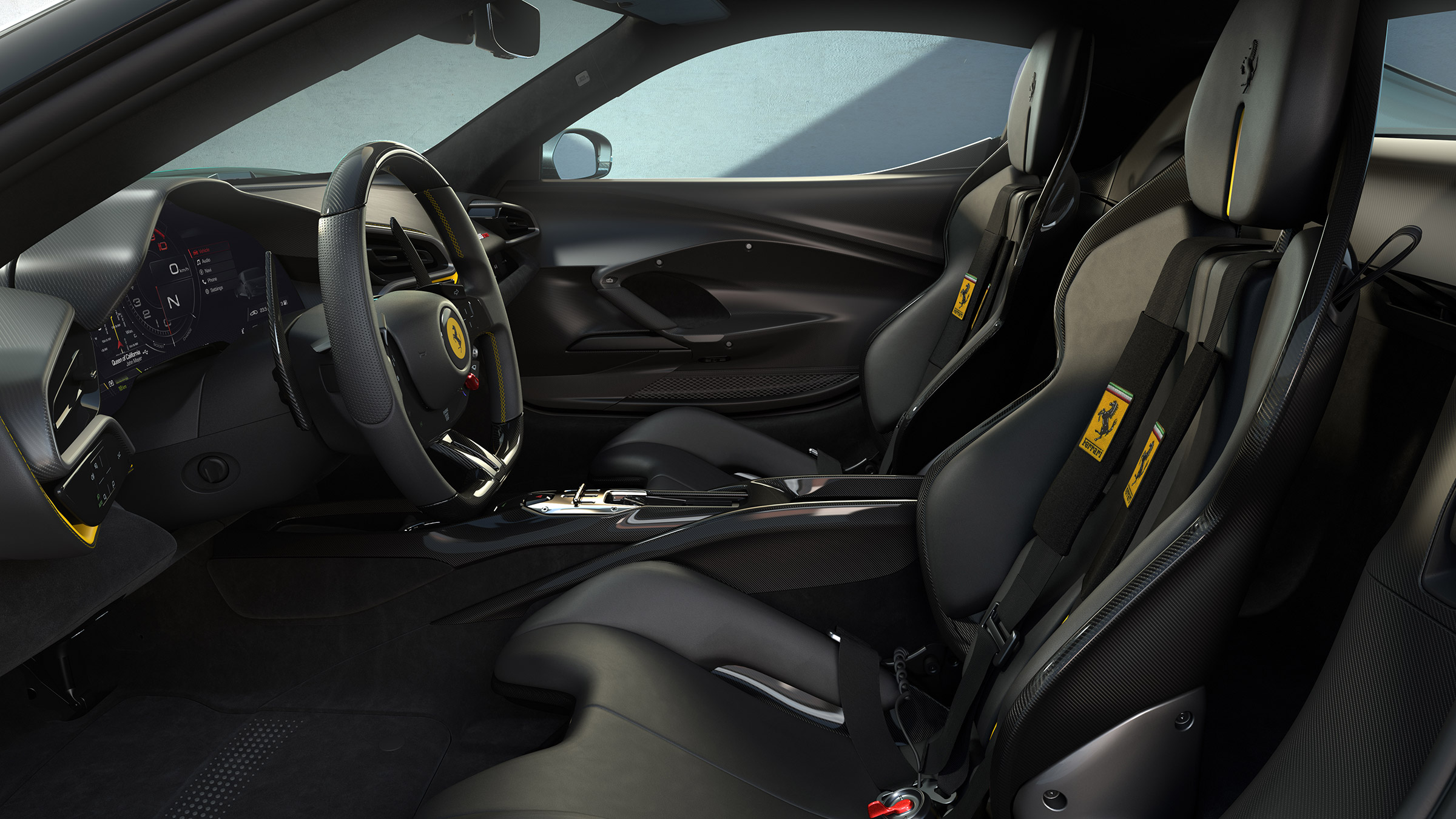 2022 Ferrari 296 GTB AF – interior