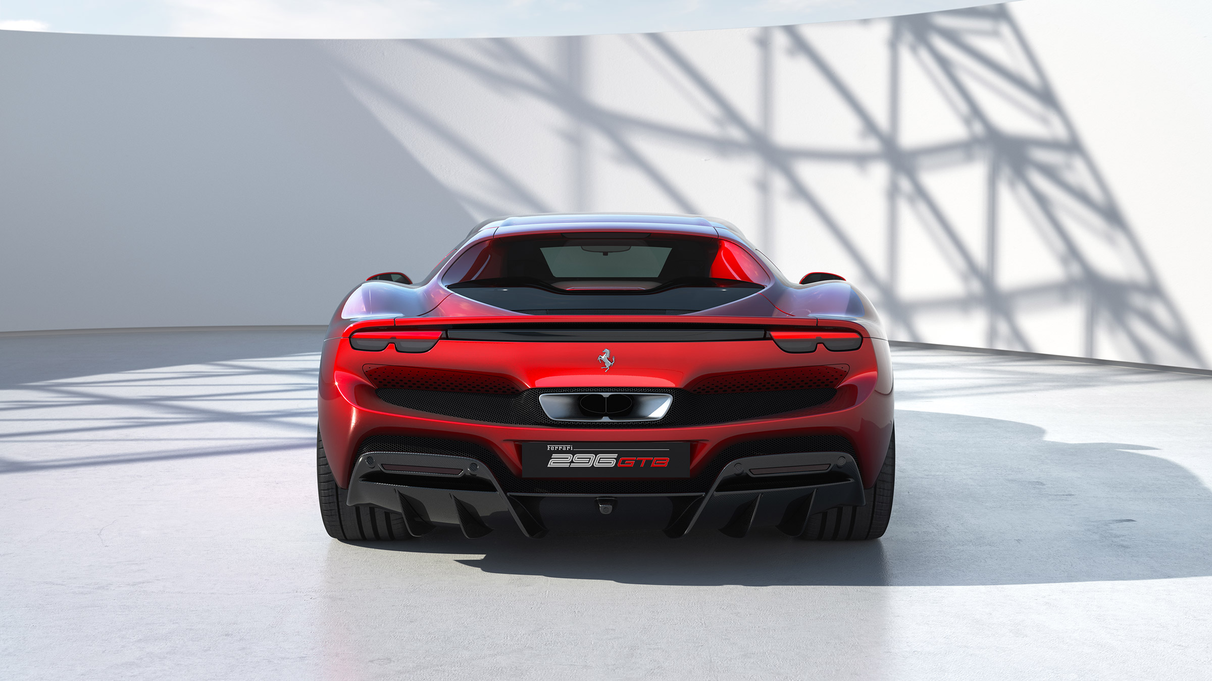2022 Ferrari 296 GTB – rear