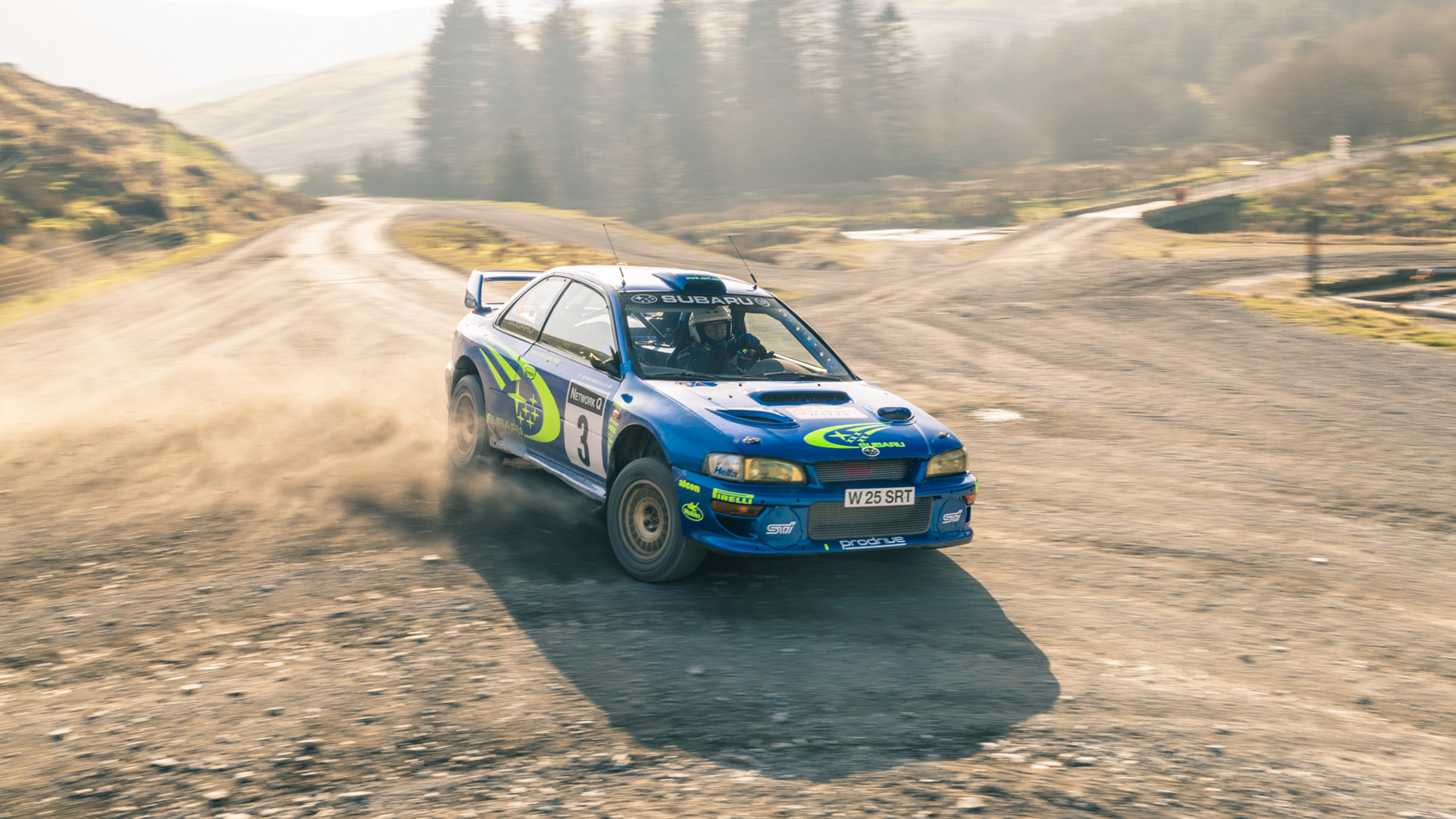 Subaru Impreza S6 WRC – sideways