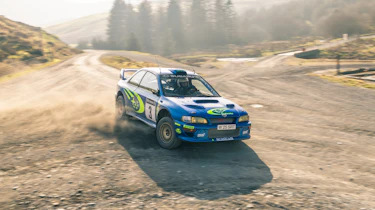 Subaru Impreza S6 WRC – sideways