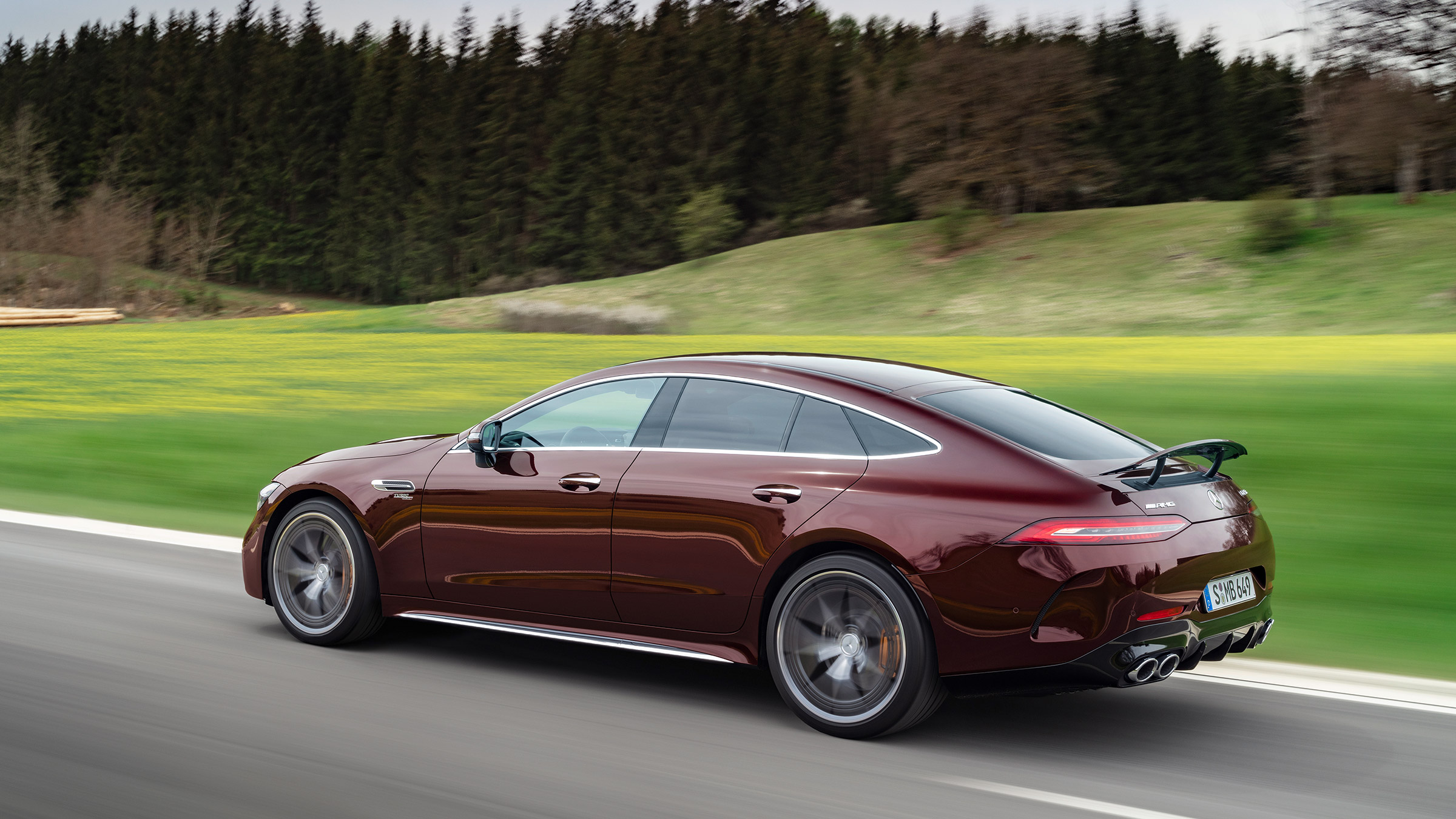 Mercedes-AMG GT53 MY22 – rear tracking