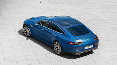 Mercedes-AMG GT43 MY22 – rear quarter tall