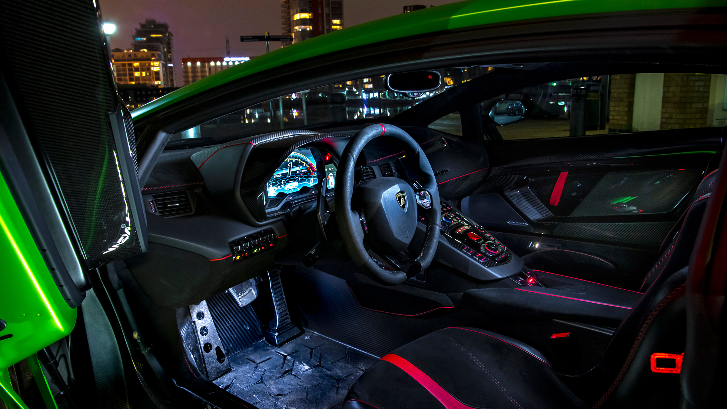 Lamborghini Aventador SVJevo – interior