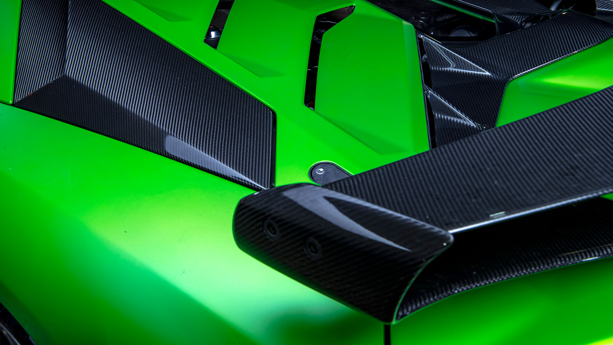 Lamborghini Aventador SVJevo – wing