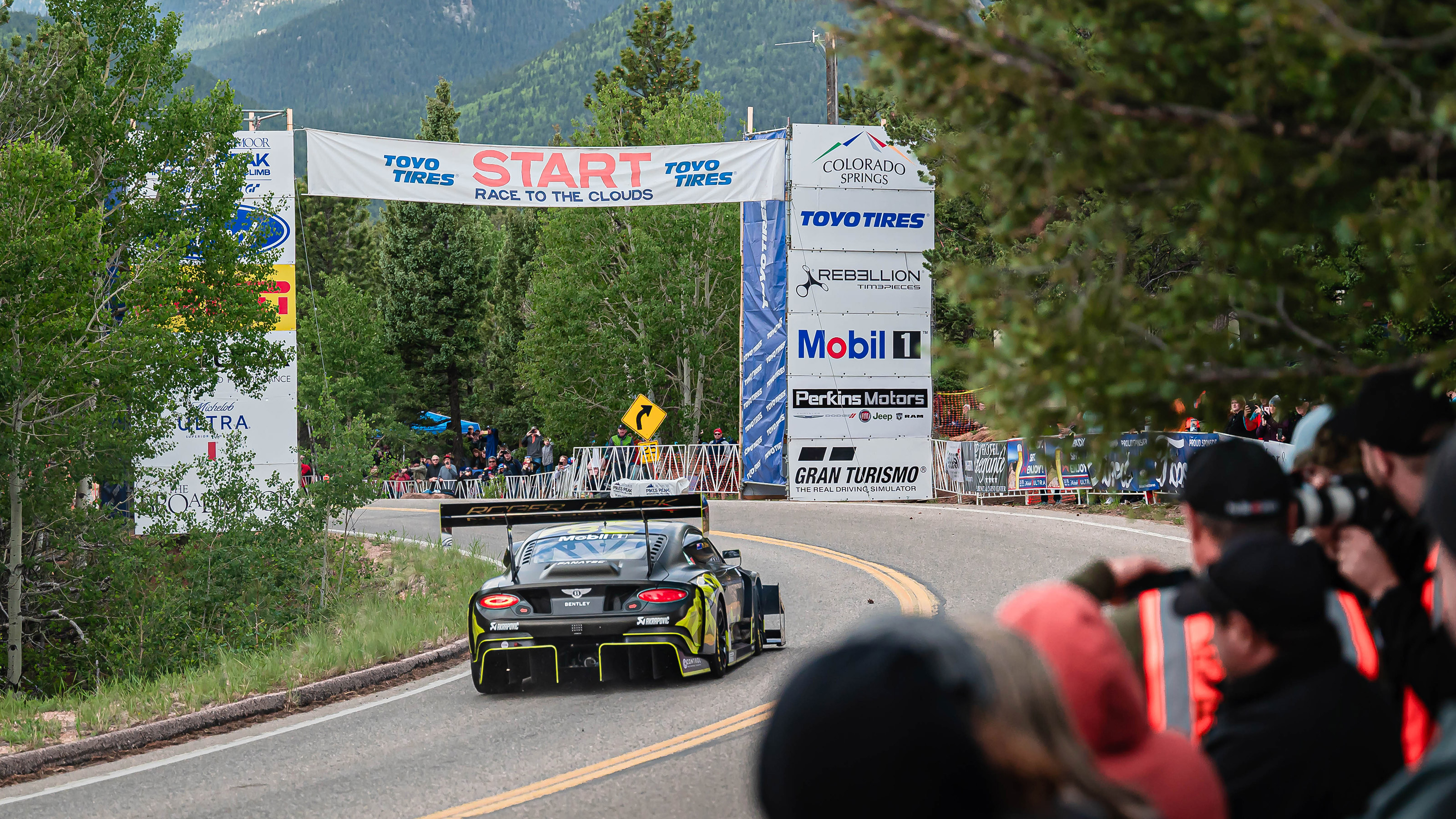 Bentley Continental GT3 Pikes Peak