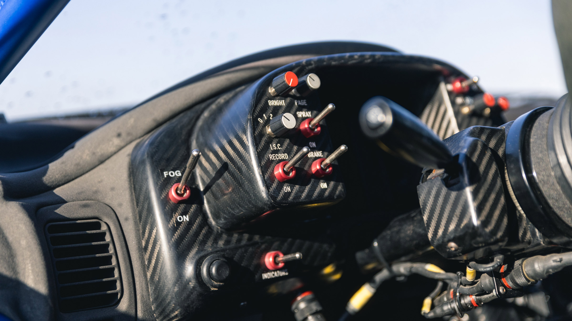 Subaru Impreza S6 WRC – dash