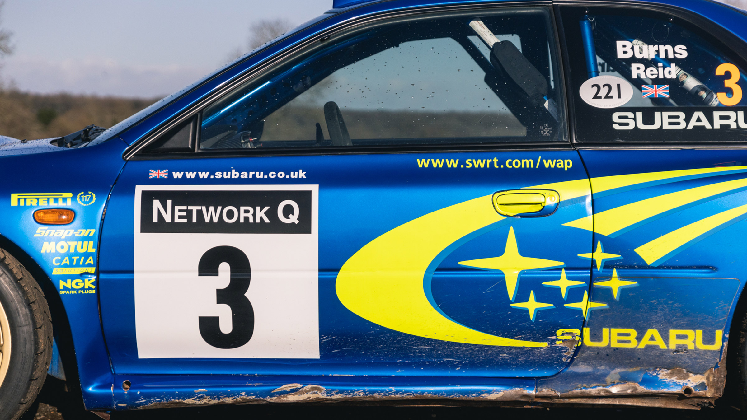 Subaru Impreza S6 WRC – side