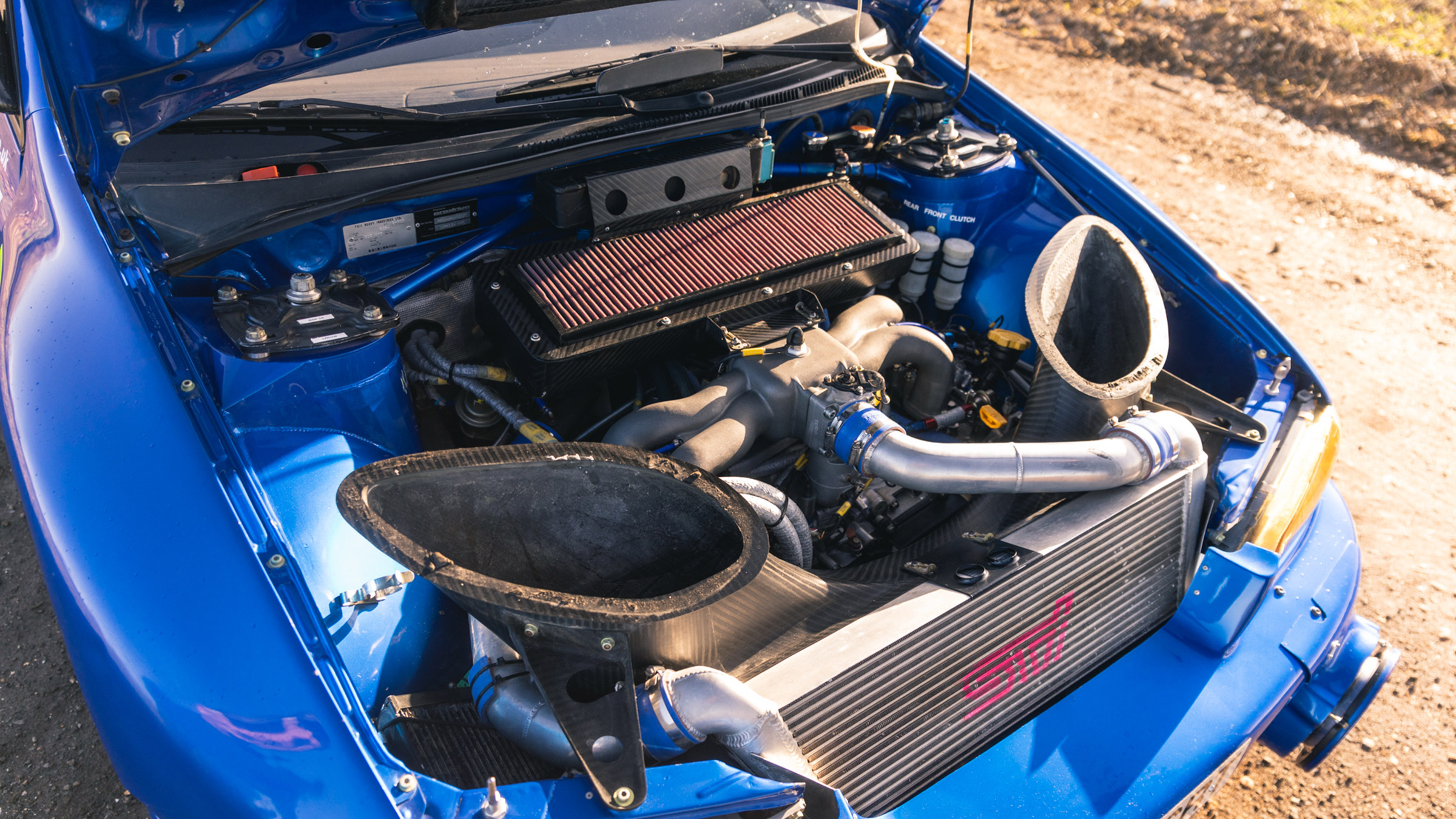 Subaru Impreza S6 WRC – engine