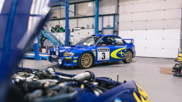 Subaru Impreza S6 WRC – front quarter factory
