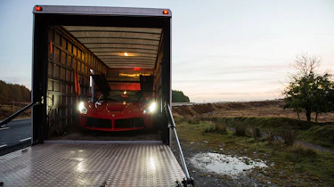 evo archive – LaFerrari truck extraction – in the truck