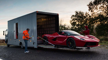 evo archive – LaFerrari truck extraction – stop!