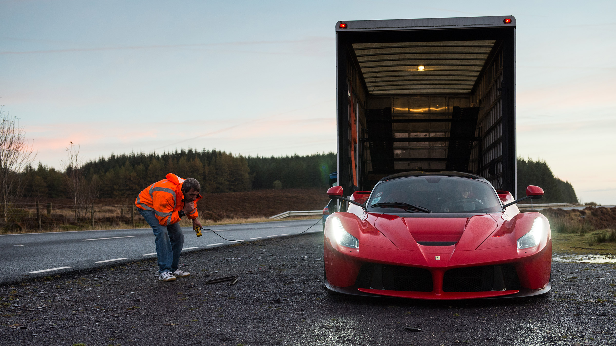 evo archive – LaFerrari truck extraction – and breathe