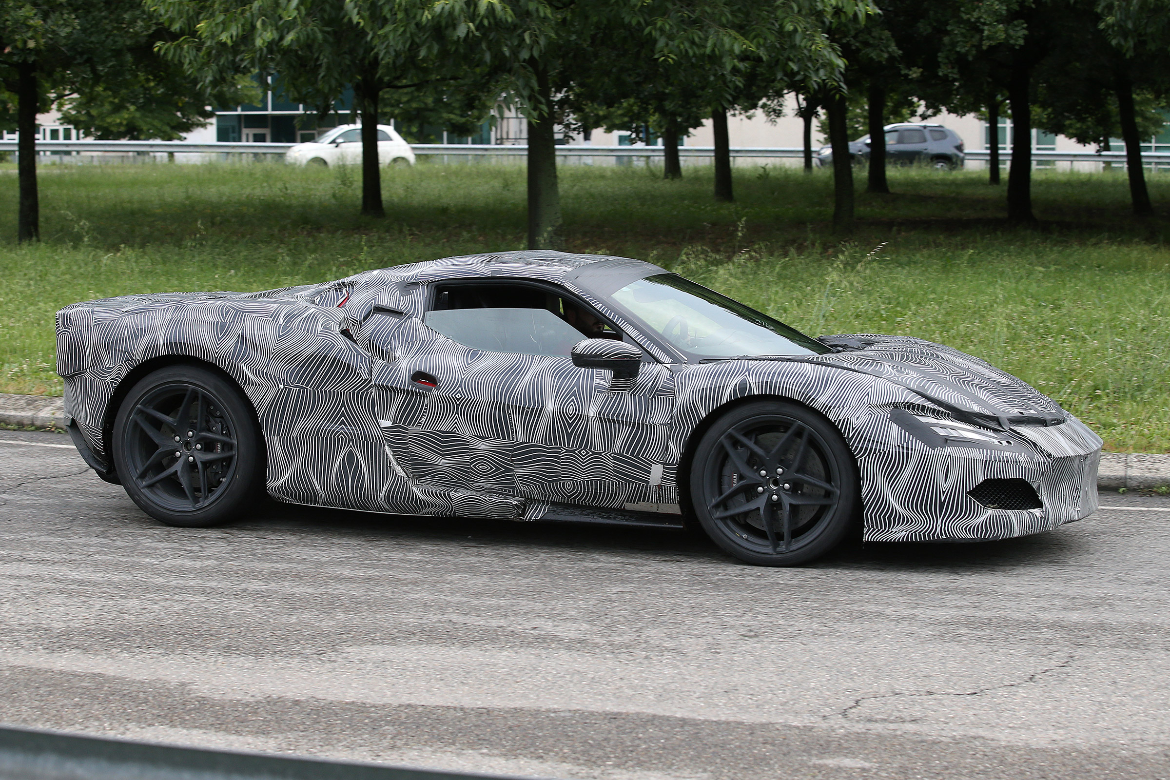 Ferrari F171 spy 2021 – side