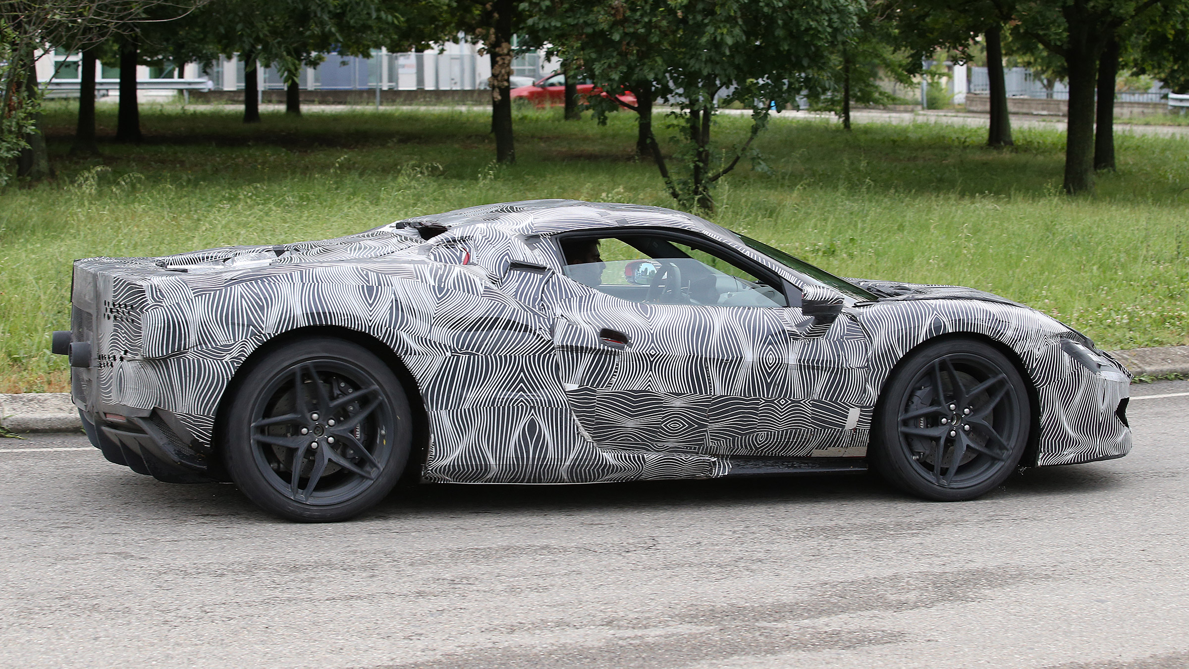 Ferrari F171 spy 2021 – side rear