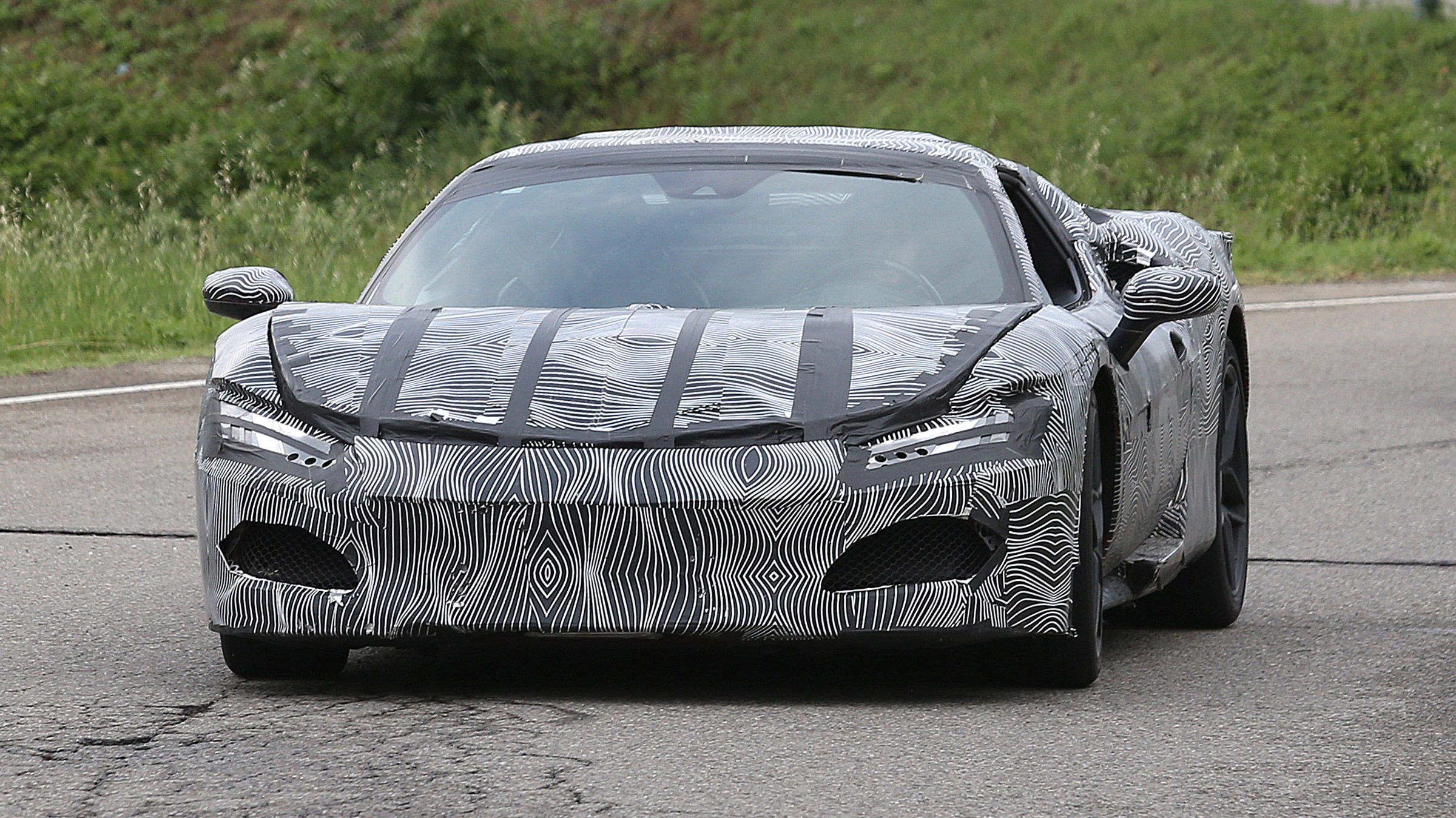Ferrari F171 spy 2021 – nose