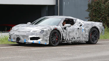 Ferrari F171 spy 2021 – front quarter 3