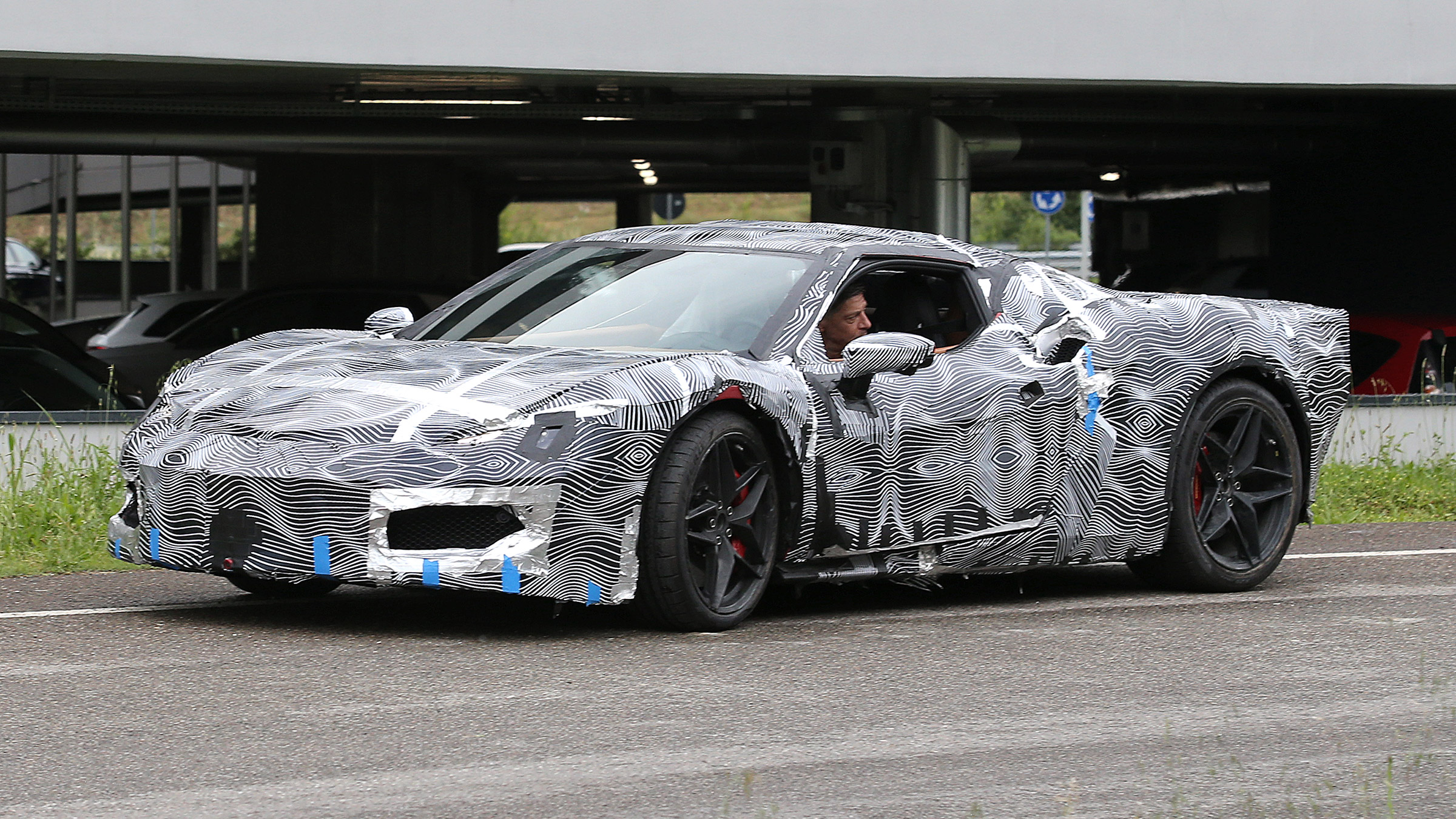 Ferrari F171 spy 2021 – front quarter