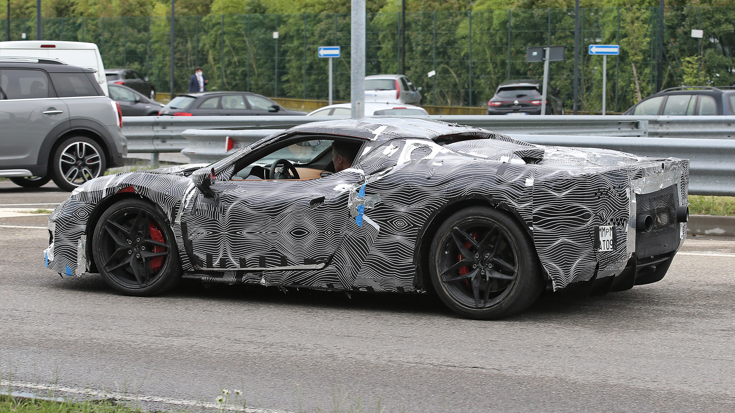 Ferrari F171 spy 2021 – rear quarter 2