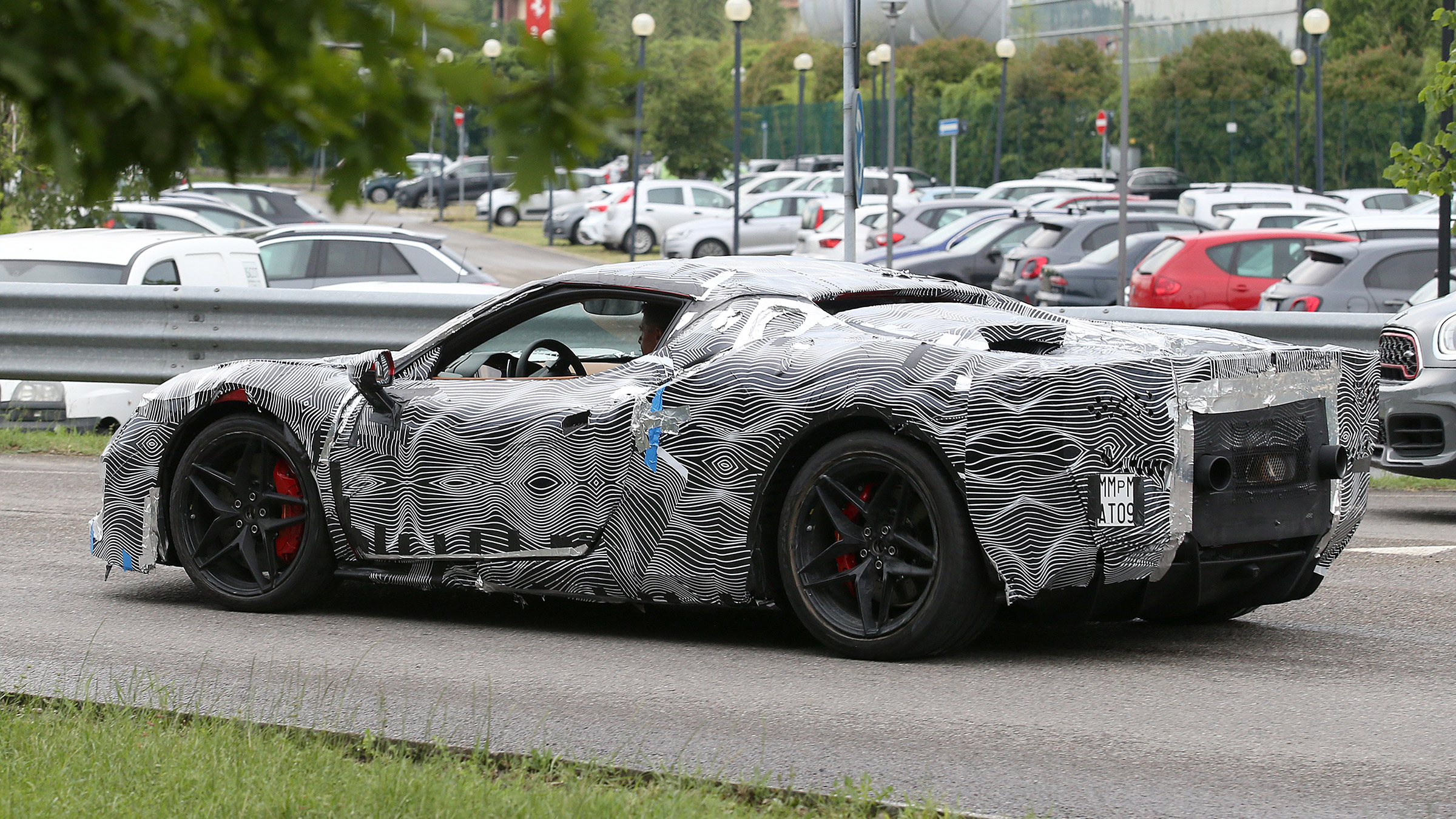 Ferrari F171 spy 2021 – rear