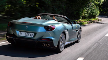 Ferrari Portofino M – rear tracking