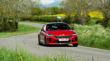 Kia Stinger GT-S MY21 – front cornering 2