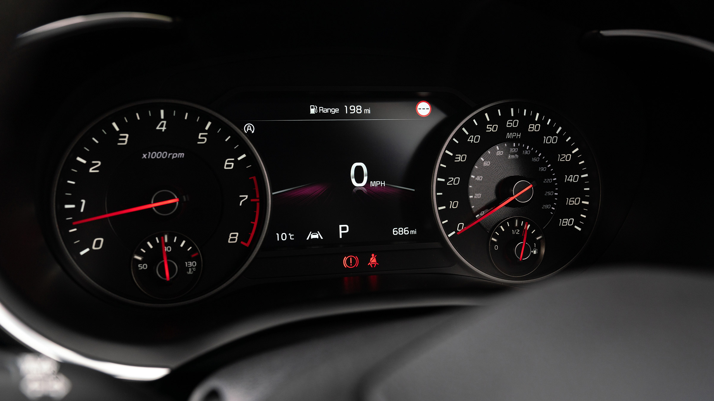 Kia Stinger GT-S MY21 press – dial pack