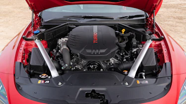 Kia Stinger GT-S MY21 press – engine bay