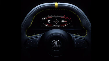 Lotus Emira steering wheel