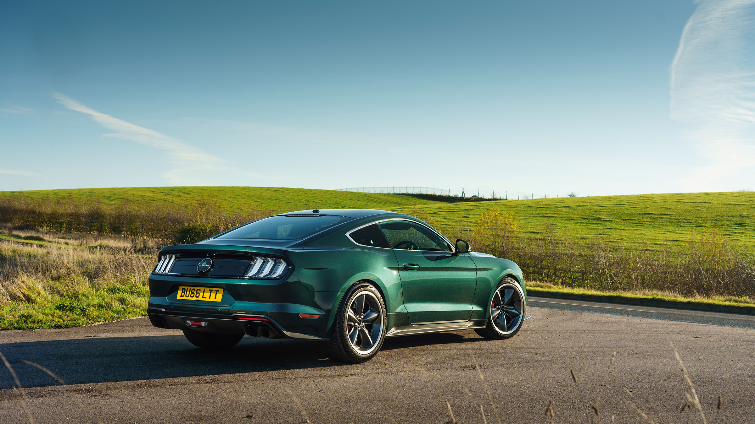 Ford Mustang Steve McQueen Bullitt Edition – rear quarter static