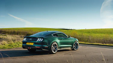 Ford Mustang Steve McQueen Bullitt Edition – rear quarter static