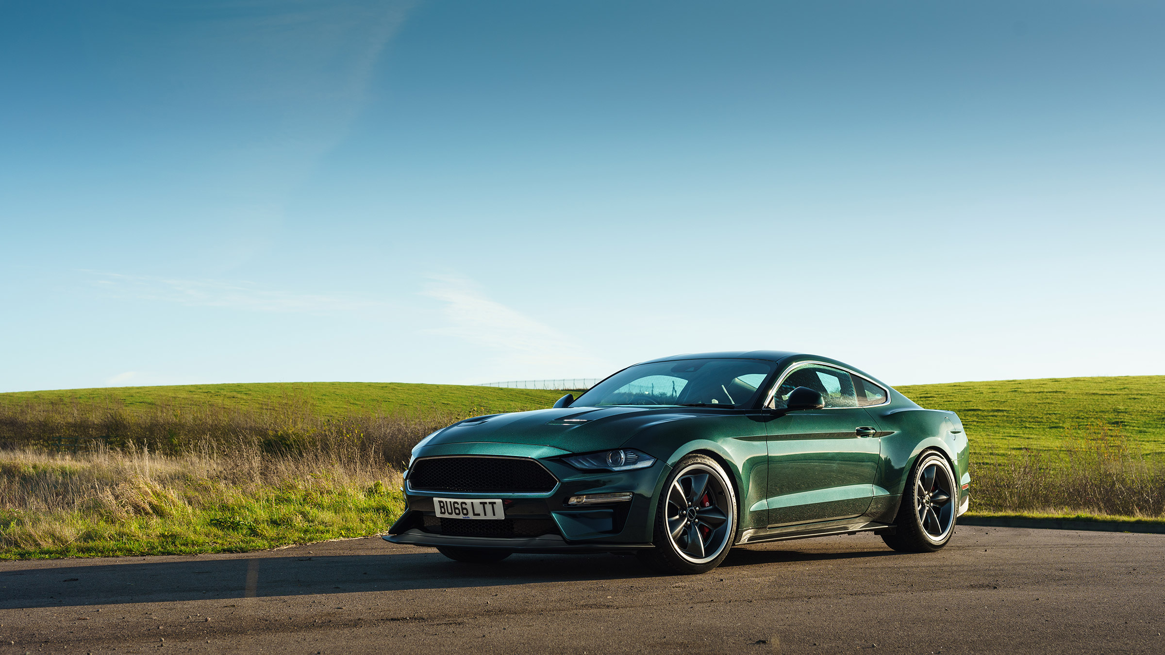 Ford Mustang Steve McQueen Bullitt Edition – front quarter static