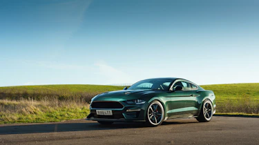 Ford Mustang Steve McQueen Bullitt Edition – front quarter static