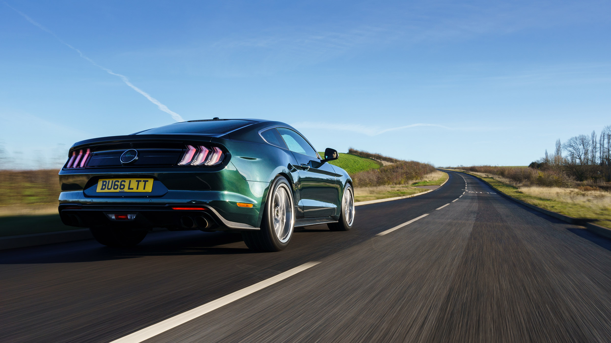 Ford Mustang Steve McQueen Bullitt Edition – rear tracking