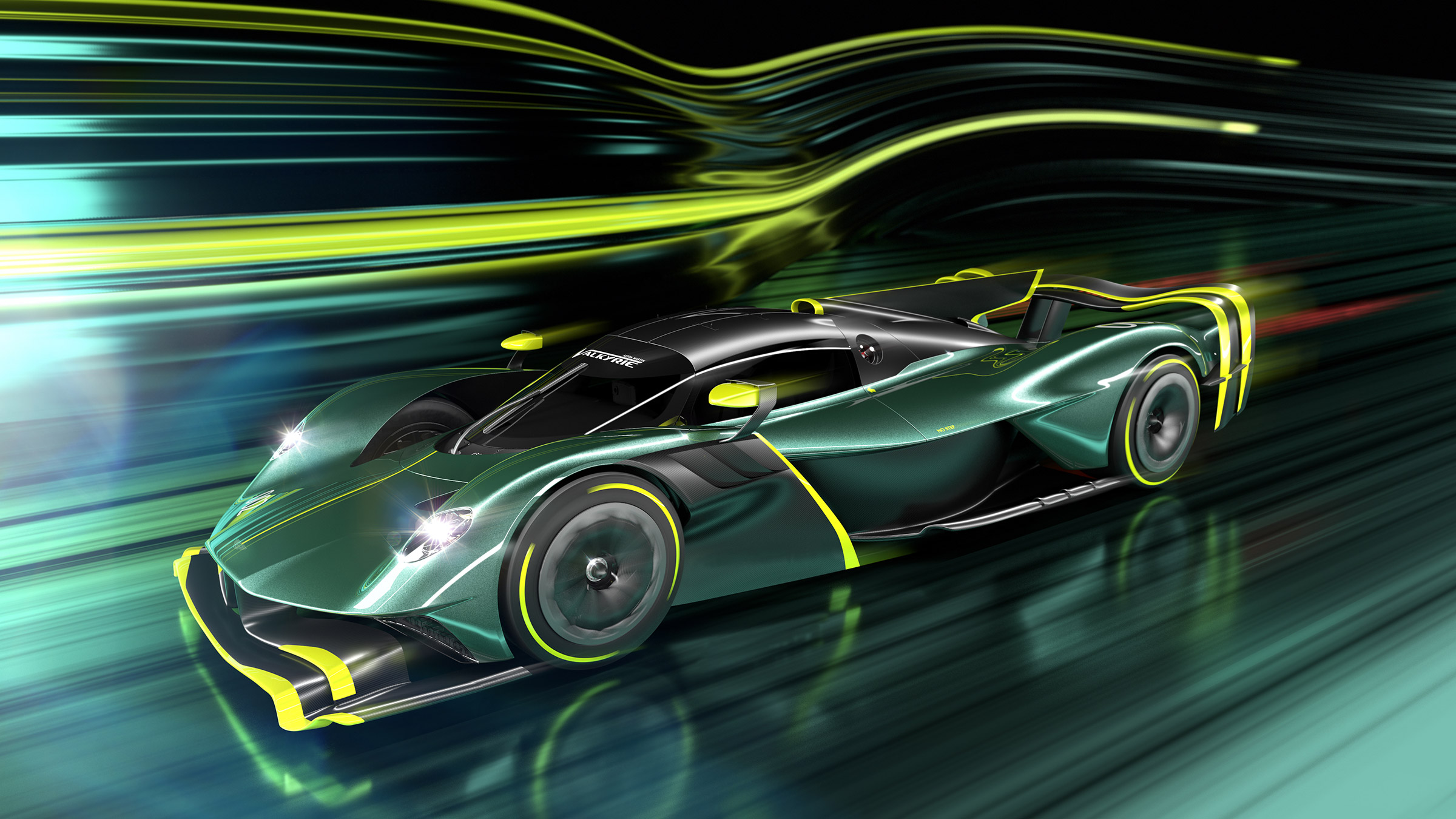 Aston Martin Valkyrie AMR Pro – front quarter