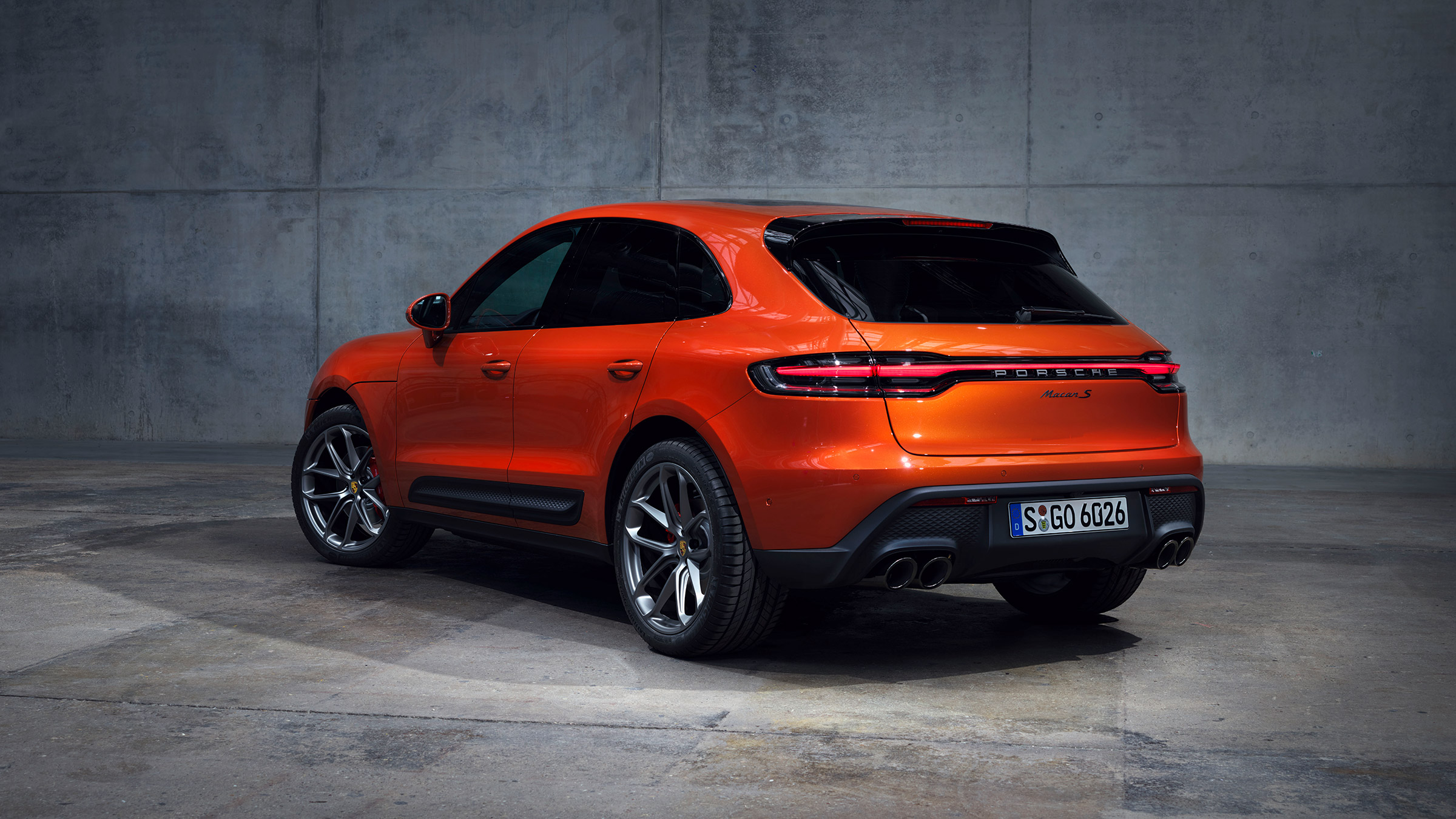 2021 Porsche Macan S – rear quarter