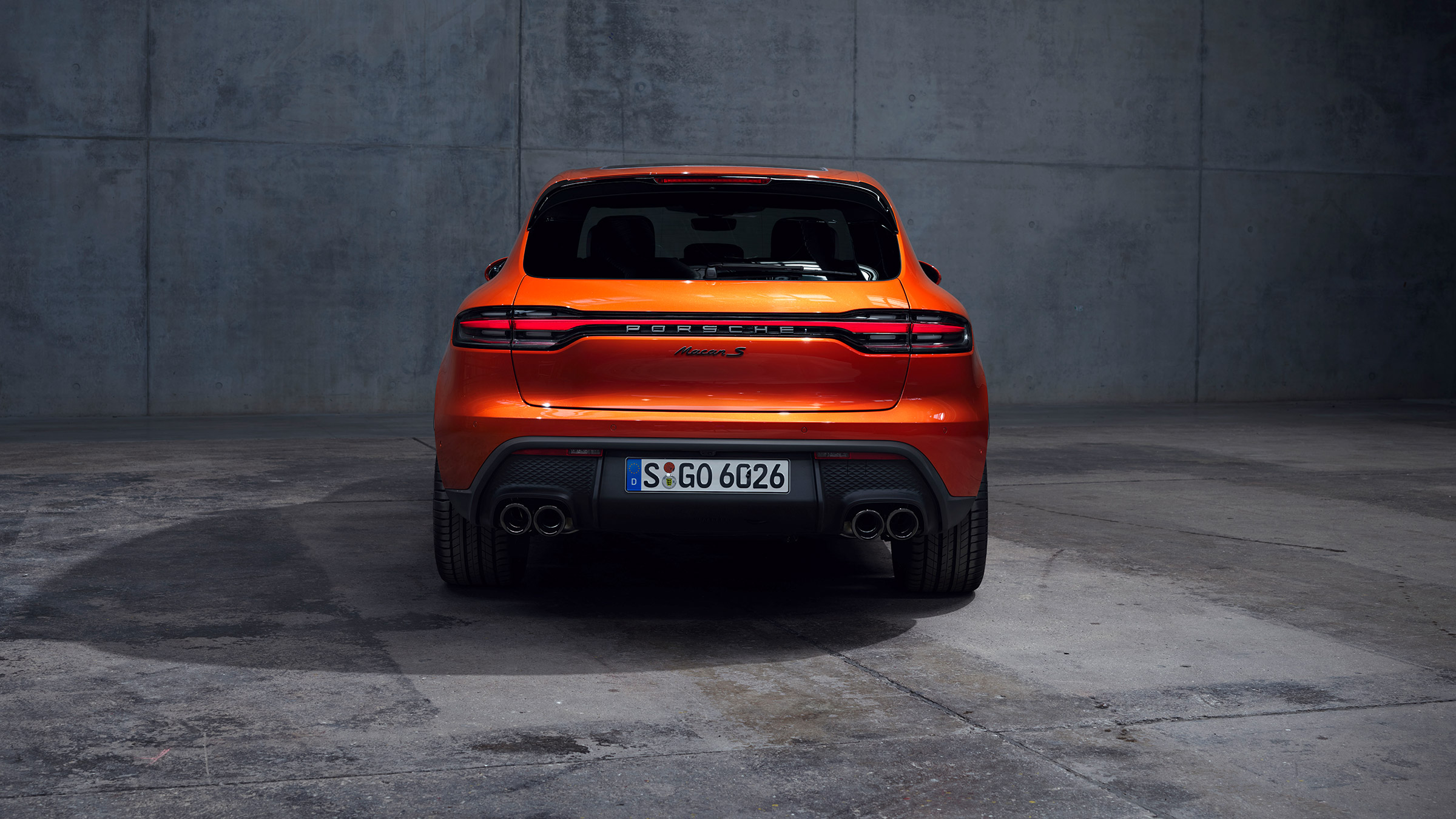 2021 Porsche Macan S – rear