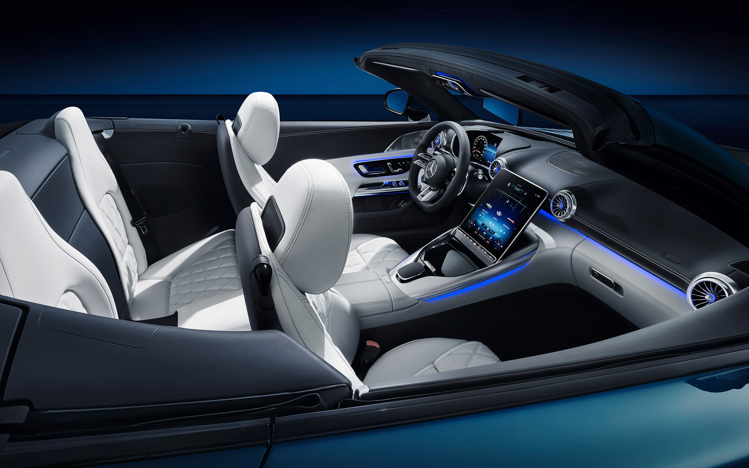 Mercedes SL Roadster interior