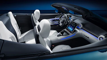 Mercedes SL Roadster interior
