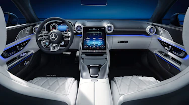 Mercedes SL Roadster interior
