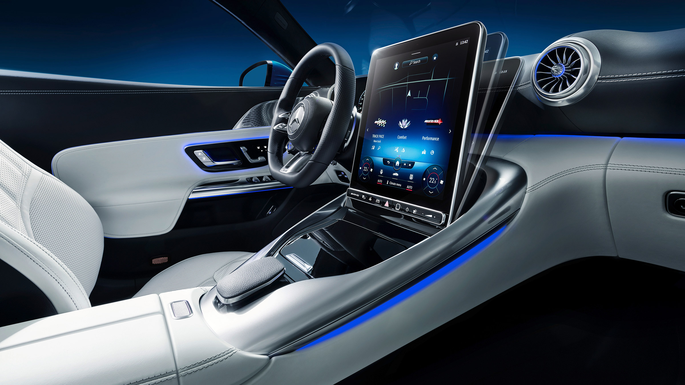 Mercedes SL Roadster interior