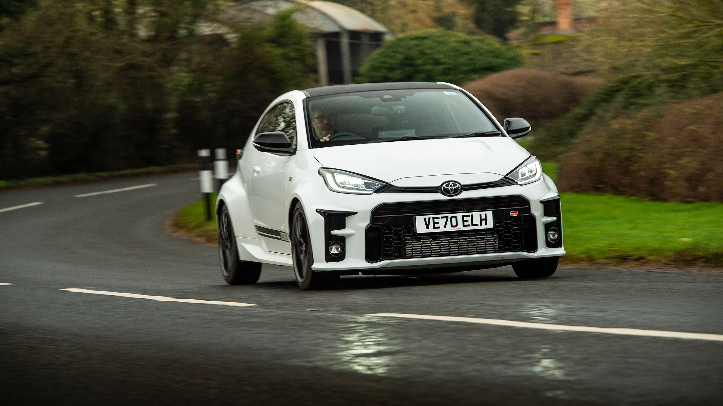 Litchfield Toyota GR Yaris – front cornering