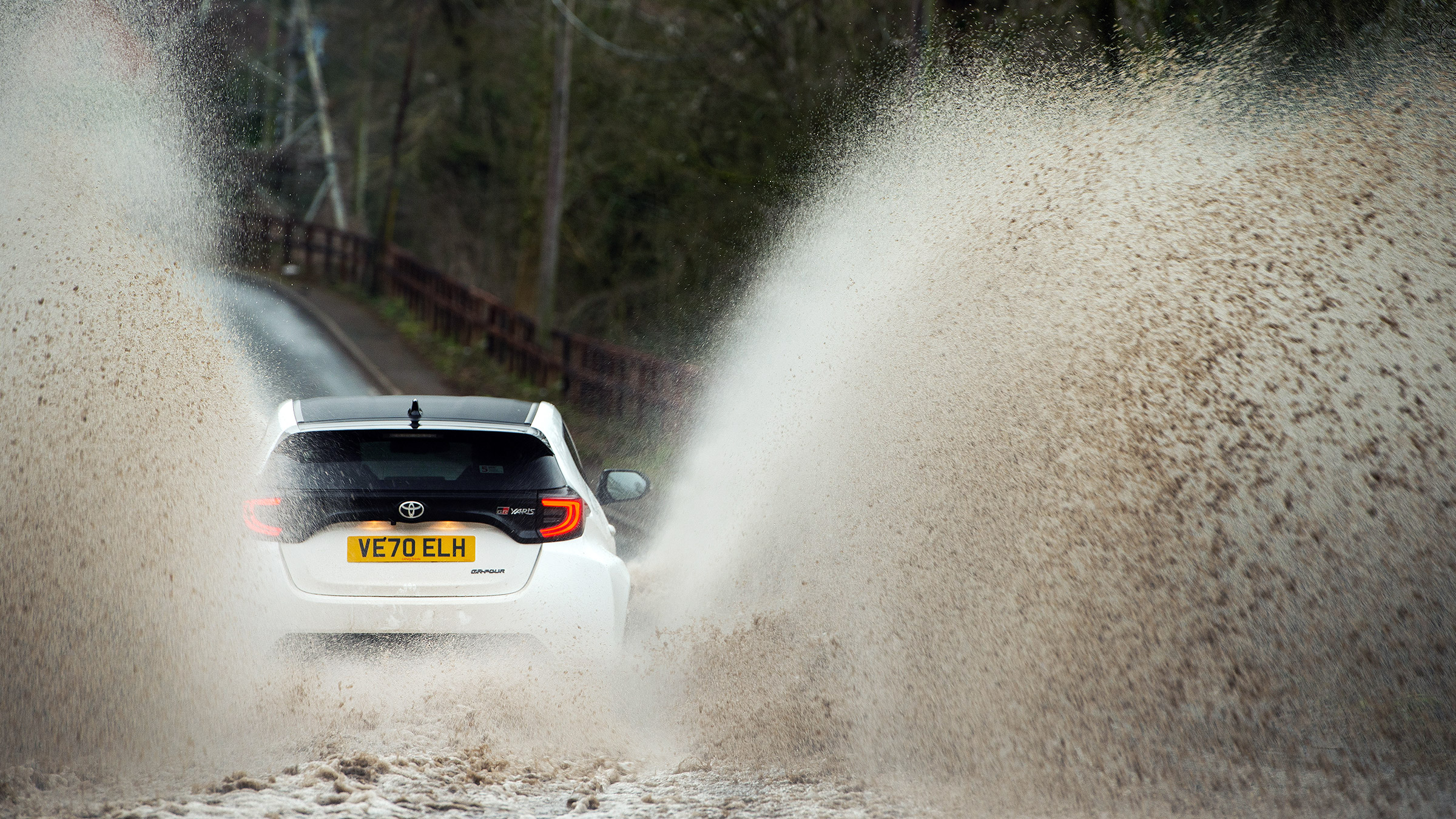 Litchfield Toyota GR Yaris – puddle rear