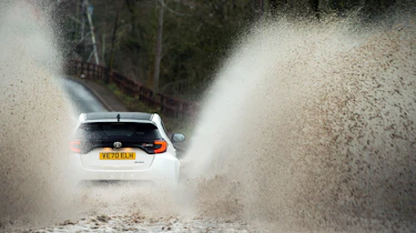 Litchfield Toyota GR Yaris – puddle rear