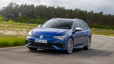 Mk8 Volkswagen Golf R – front quarter
