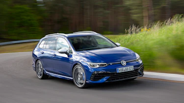 Mk8 Volkswagen Golf R – front quarter