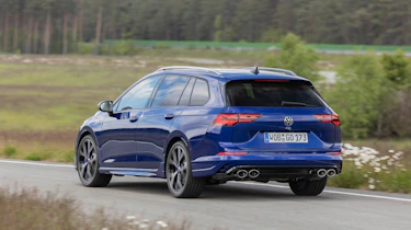 Mk8 Volkswagen Golf R – rear quarter