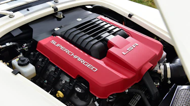 AC Cobra 378 Superblower MkIV - engine