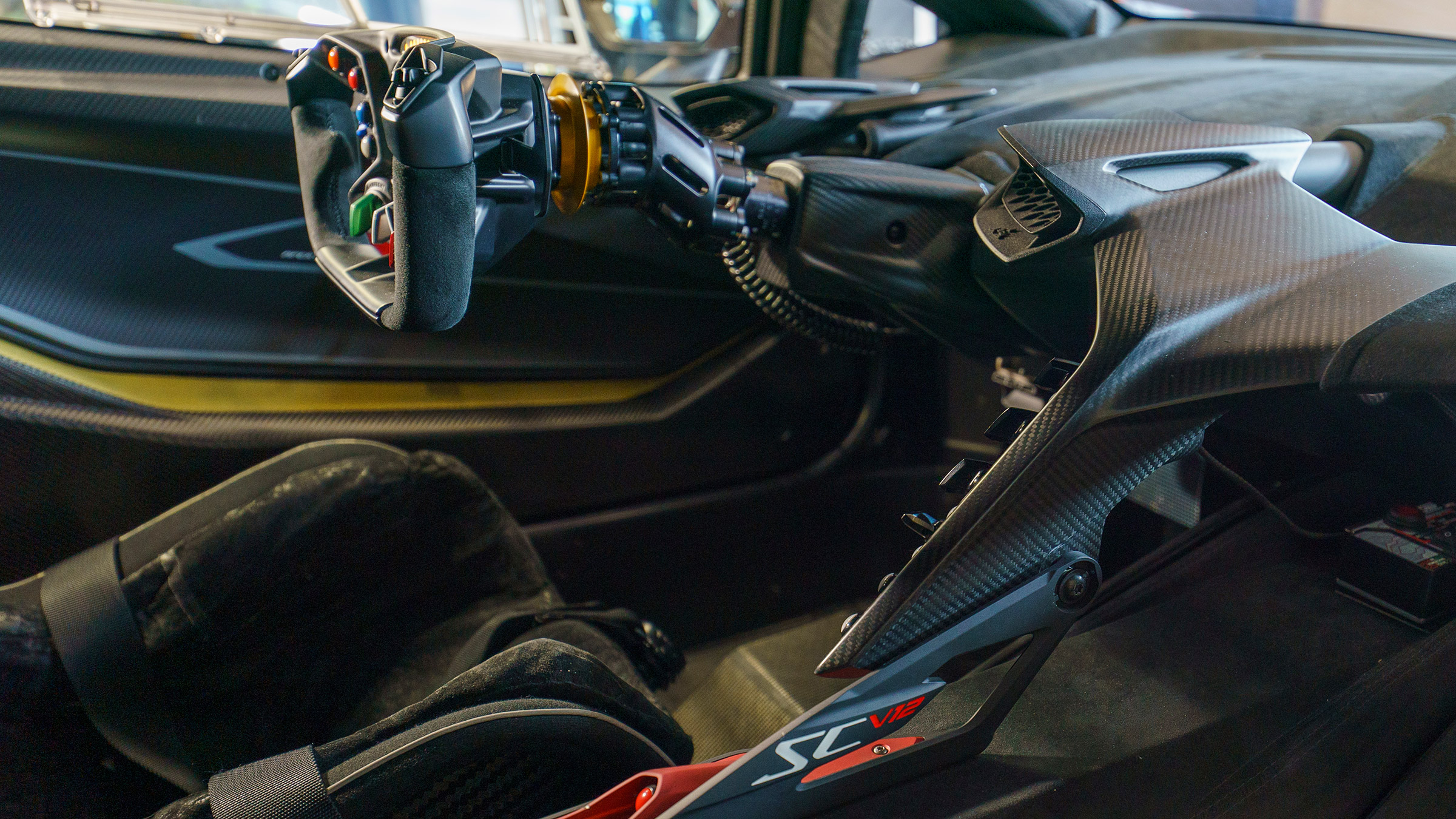 Lamborghini Essenza SCV12 – dash