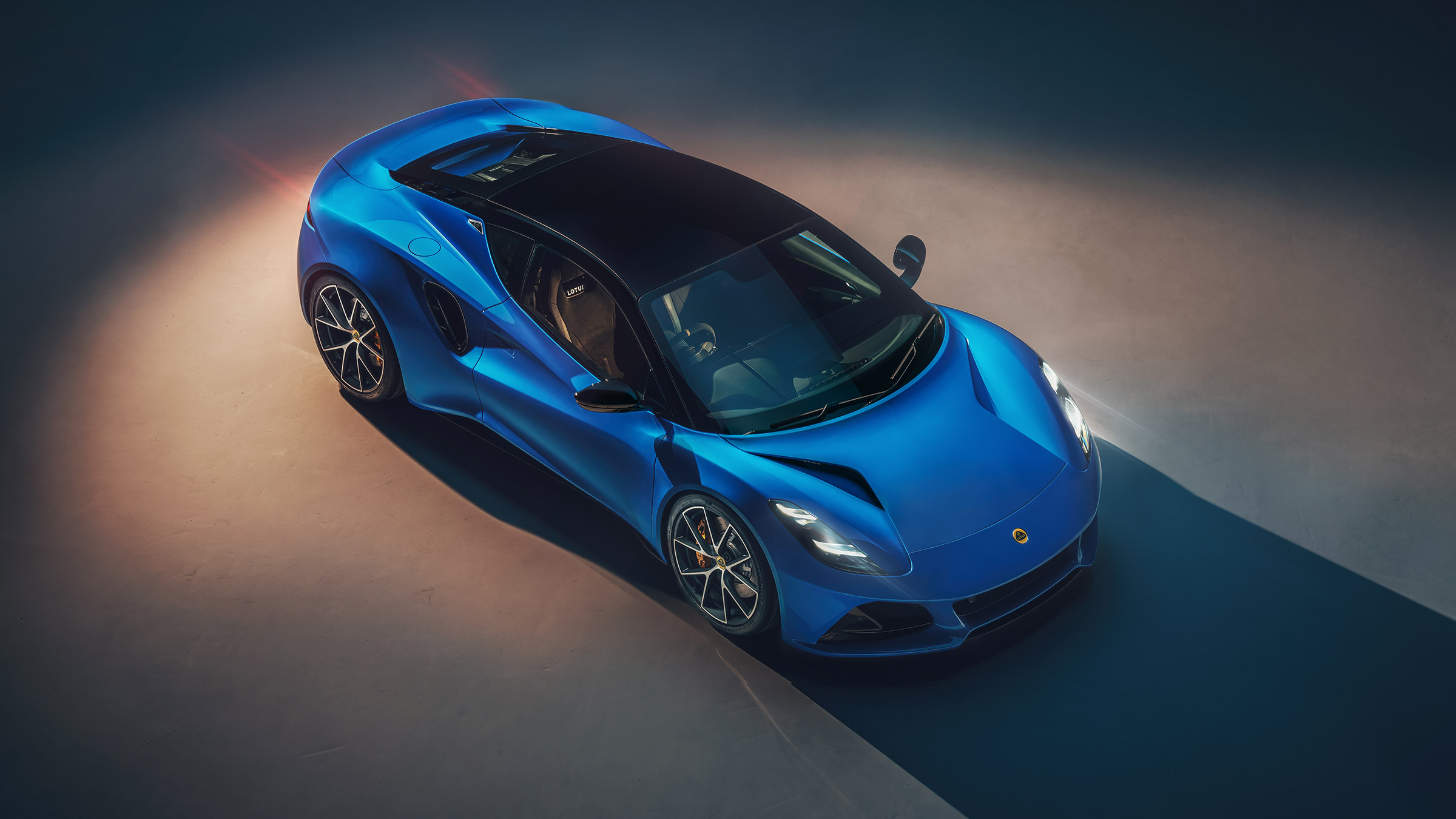 Lotus Emira (press) – front quarter top